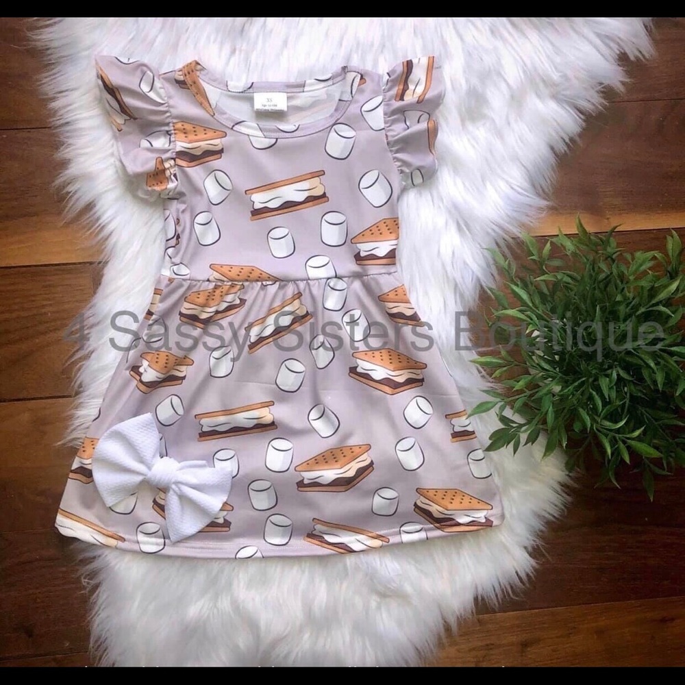 Adorable s’mores dress